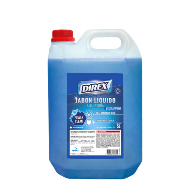 Jabón Líquido Baja Espuma DIREX Power Clean